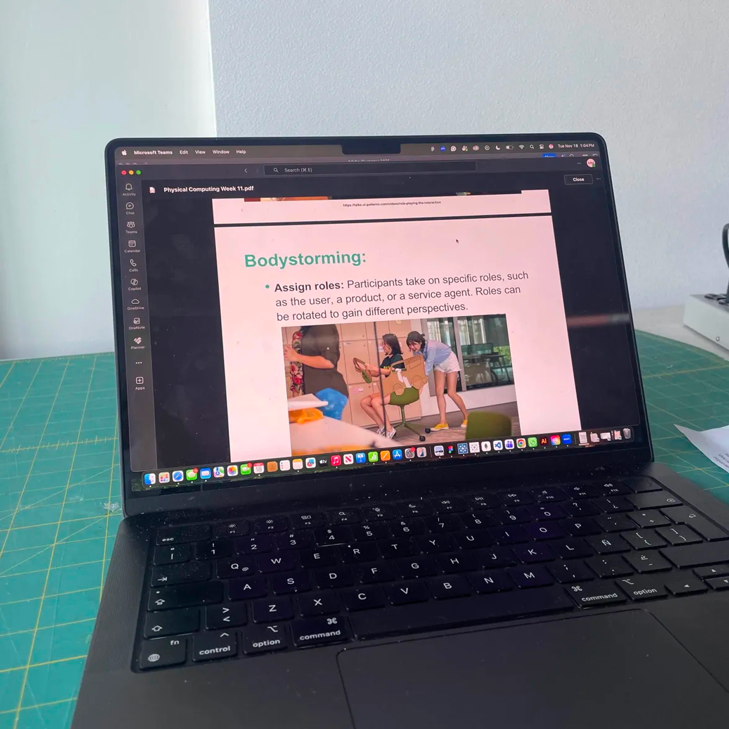 Learning about Bodystorming and how we can use it to uncover hidden pain points in a process and develop innovative solutions. 